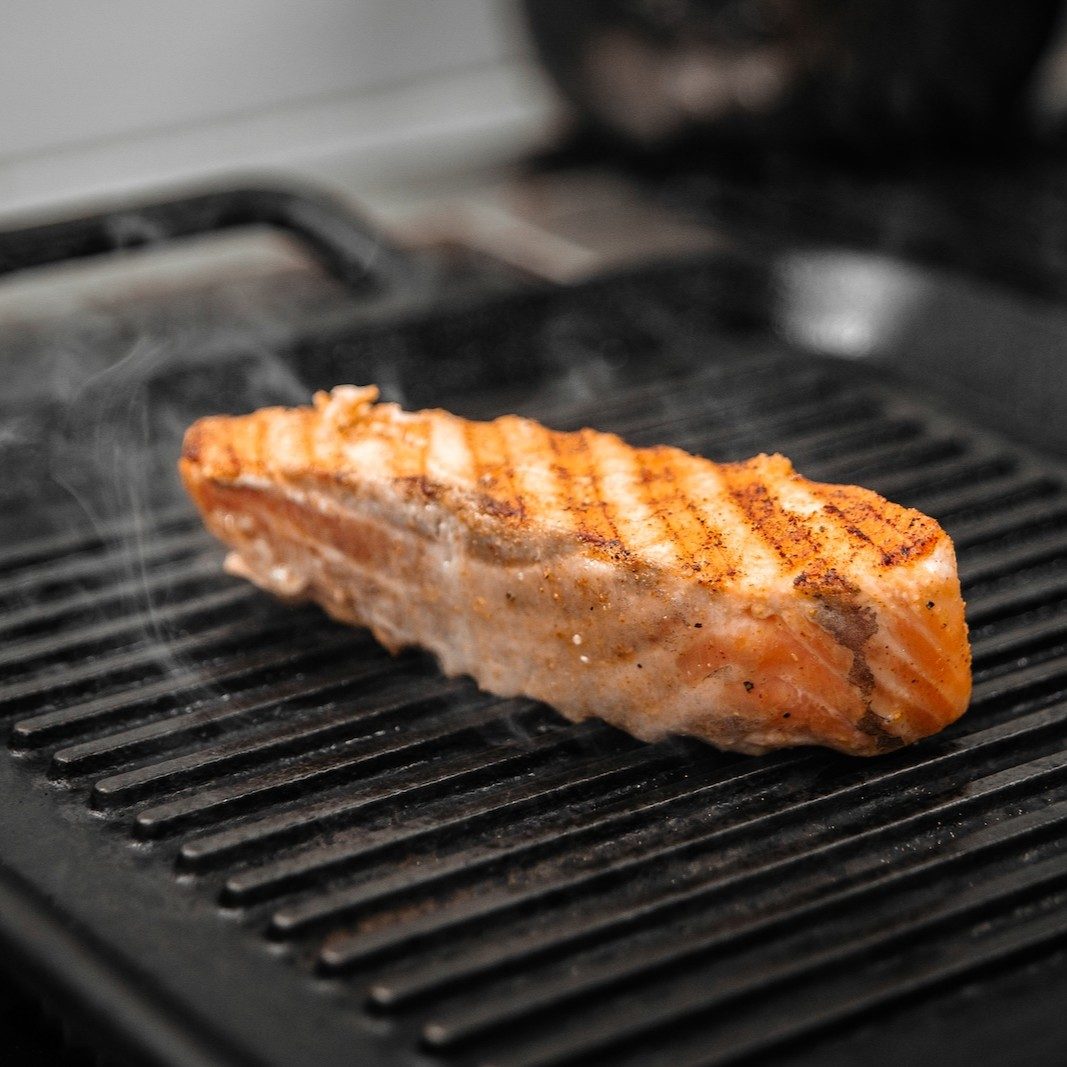 Grilled Salmon.