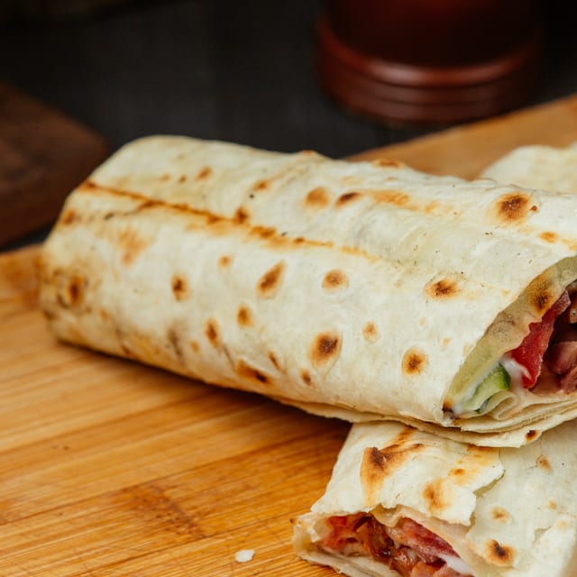 Chicken Caesar Wrap.