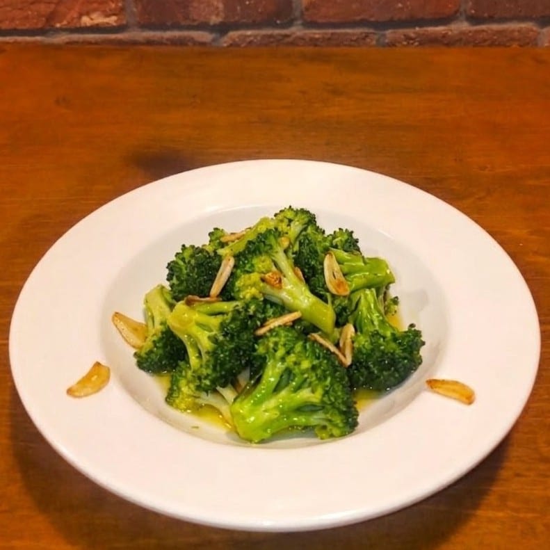 Sautéed Broccoli.