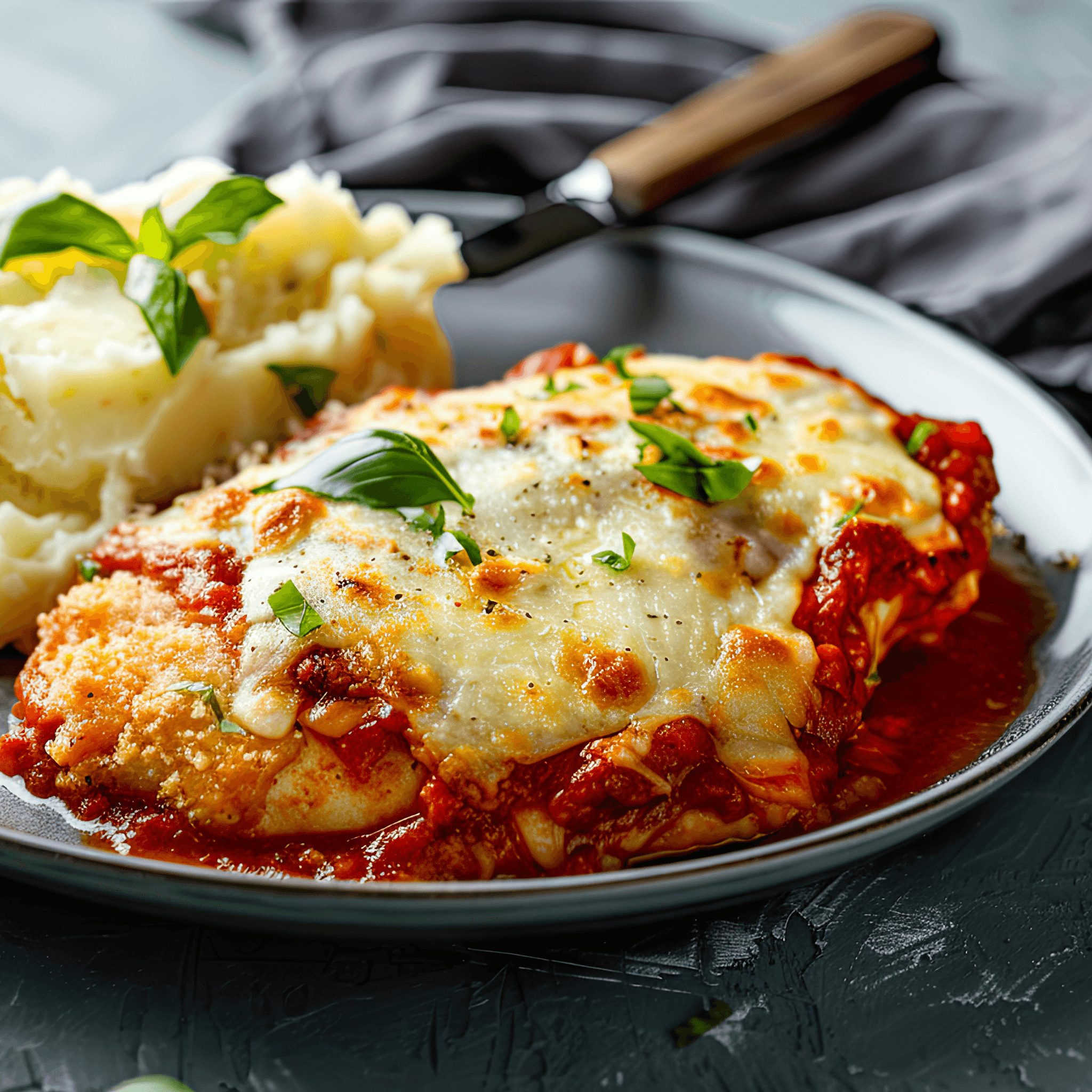 Chicken Parmigiana.